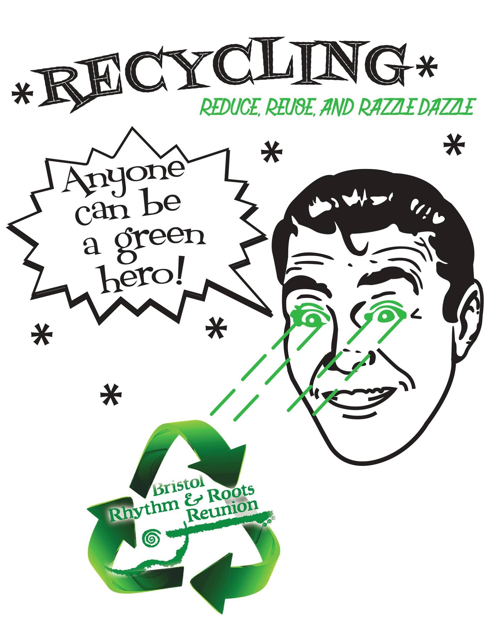 Bristol Rhythm Green Team Razzle Dazzle