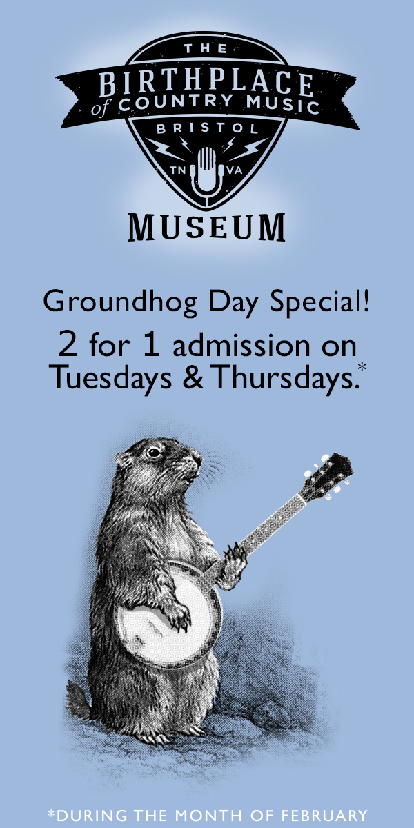 Groundhog Day Specials Return to the Birthplace of Country Music Museum