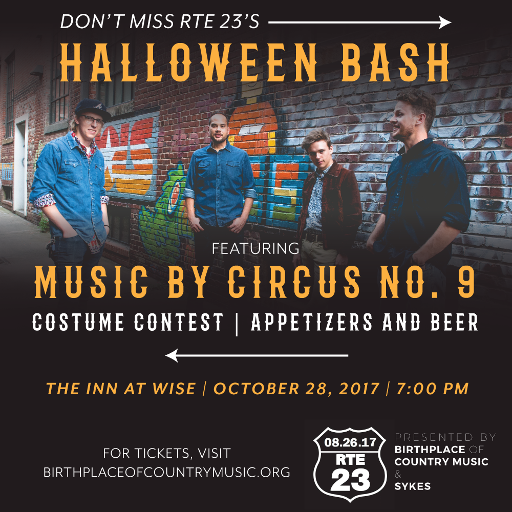 RTE. 23 Brings Halloween Bash to Wise Oct. 28