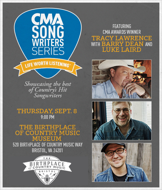CMA Songwriter Series at the Birthplace of Country Music Museum