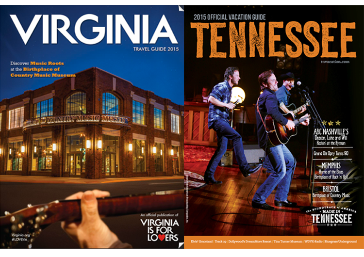 BCM Museum, Bristol Featured on Covers of VA/TN Vacation Guides