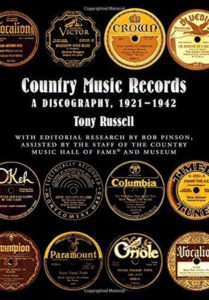 Cover image of Country Music Records with pictures of various record labels and the title.