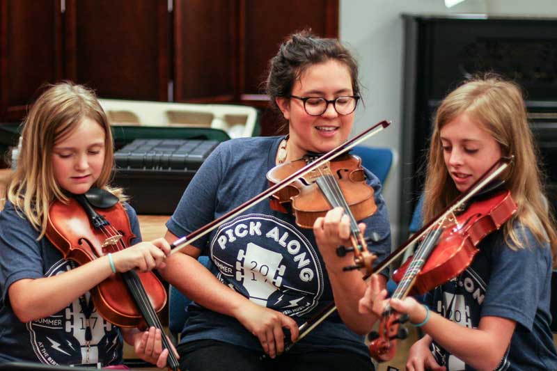 Past Music Heritage, Present-Day Learning and Fun, Future Musicians: Pick Along Summer Camp with the Birthplace of Country Music