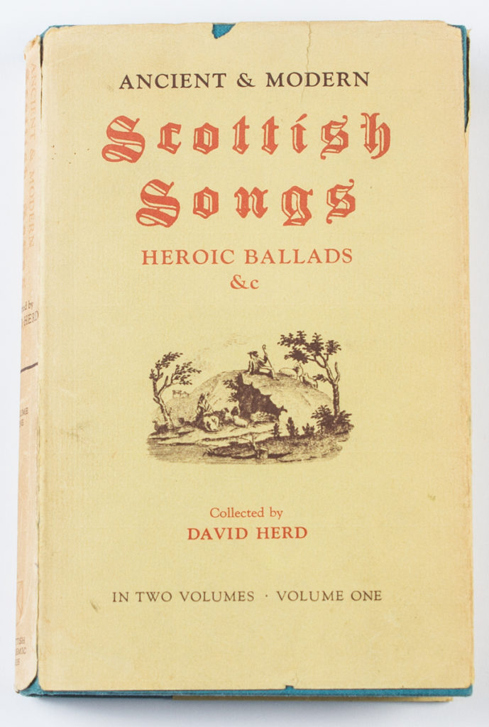 Cover of David Herd's book, showing 