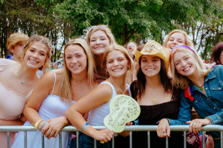 Group of young people smiling