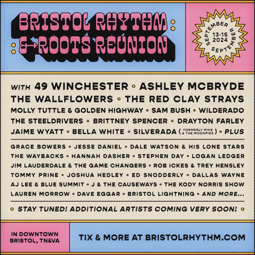 Bristol Rhythm & Roots Reunion headliner graphic