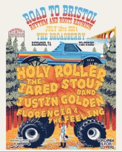 Road to Bristol Rhythm poster.