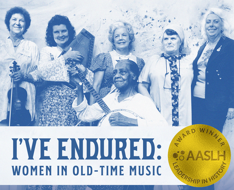 Photo of women musicians with the AASLH seal