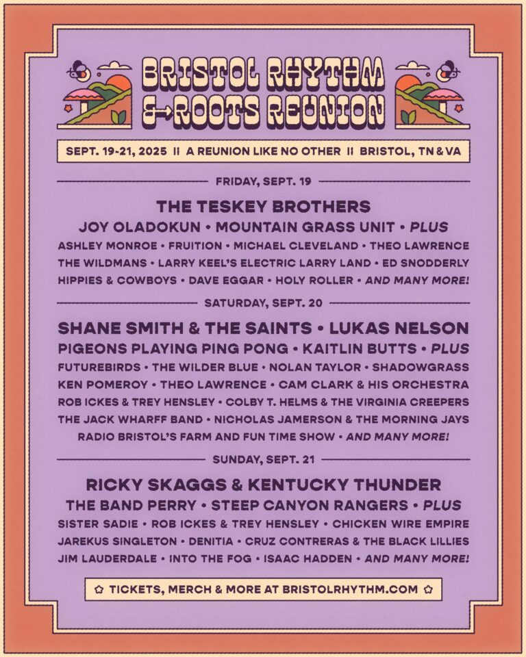 Bristol Rhythm & Roots Reunion 2025 drops schedule, day passes - The ...