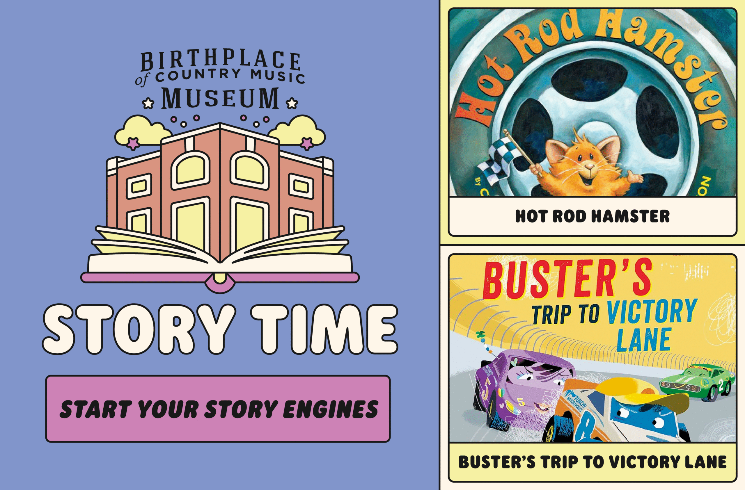 Museum Story Time – Start Your Story Engines